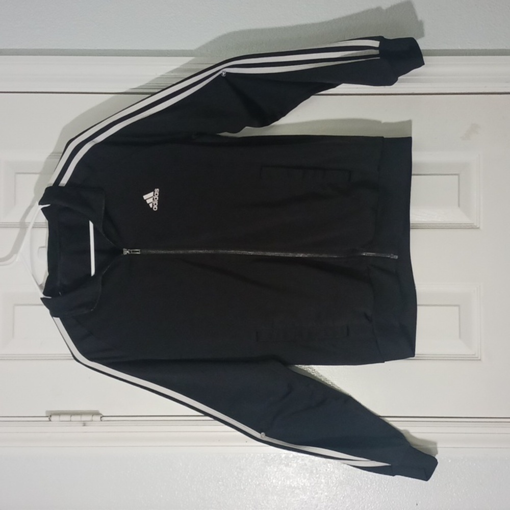 Adidas Warm-Up Track Jacket With 3 Stripes